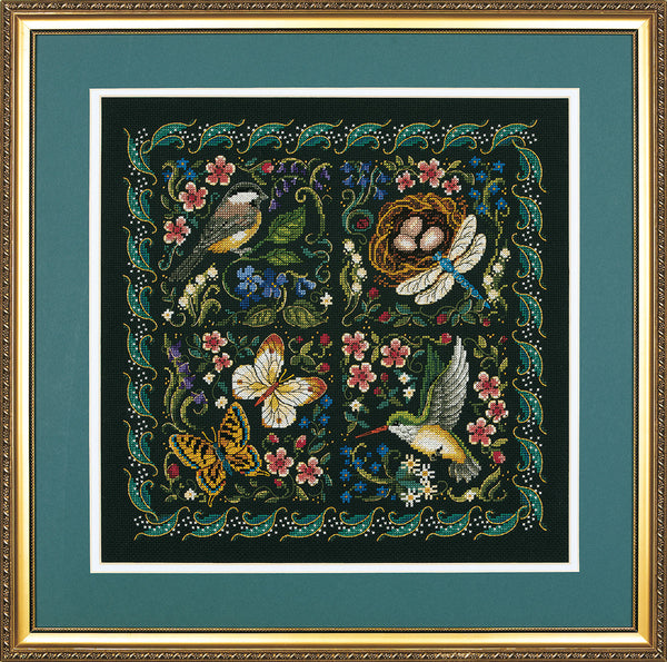 The Finery of Nature - Dimensions Gold Collection Cross Stitch Kit 3824
