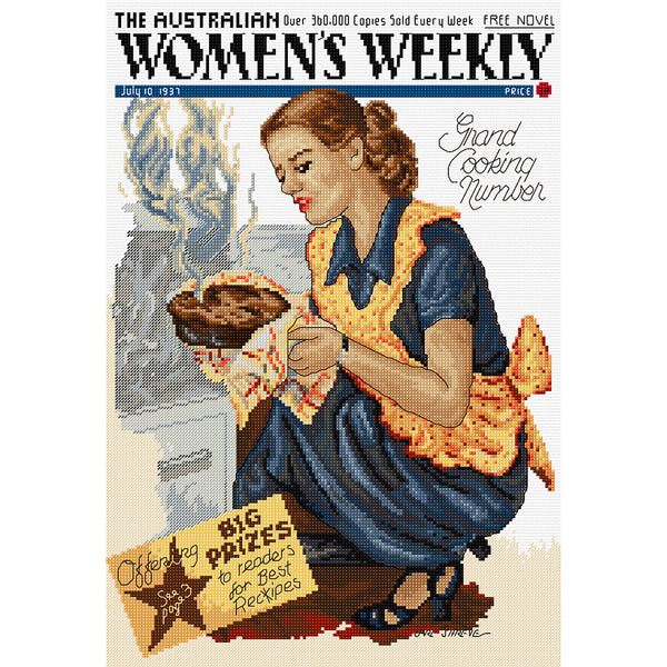 Australian Women's Weekly - Burnt Dinner FJP-4024 AWW by Country Threads