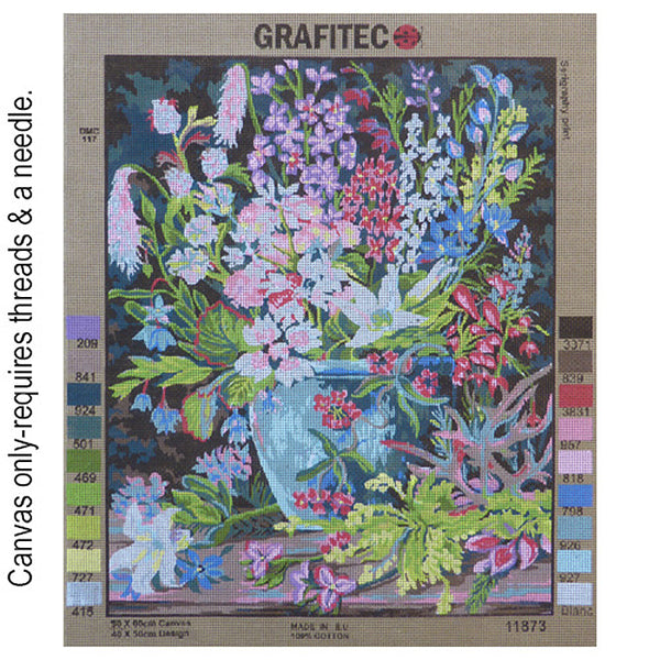 Wildflowers 2 - Tapestry Canvas by Grafitec 11873