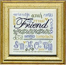 A Sampling of Friends by Erica Michaels Needleart Designs