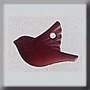 Mill Hill - Glass Treasures - 12050 Small Bird Matte Red