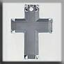 Mill Hill - Glass Treasures - 12053 Traditional Cross Crystal