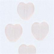 Mill Hill - Glass Treasures - 12086 Small Channeled Heart Rosaline