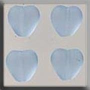 Mill Hill - Glass Treasures - 12089 Medium Channeled Heart Sapphire