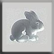 Mill Hill - Glass Treasures - 12135 Sitting Bunny Matte Crystal