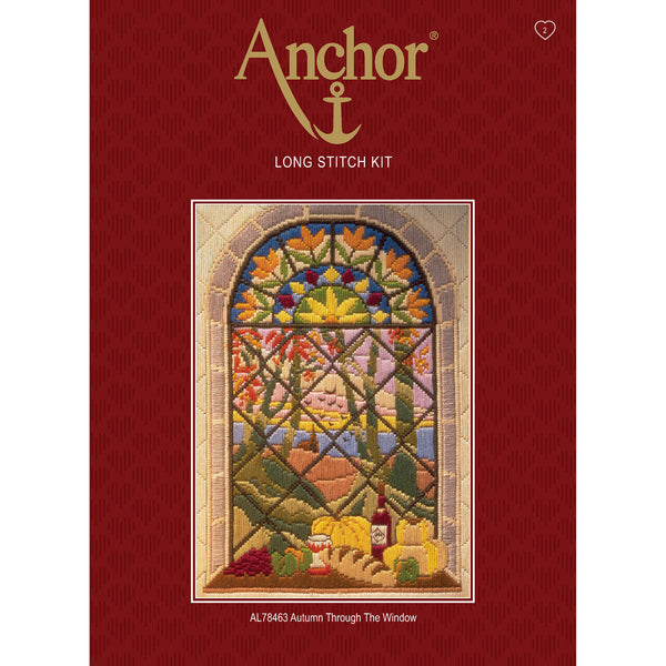 Autumn Through The Window AL78463 - Long Stitch Kit by Anchor