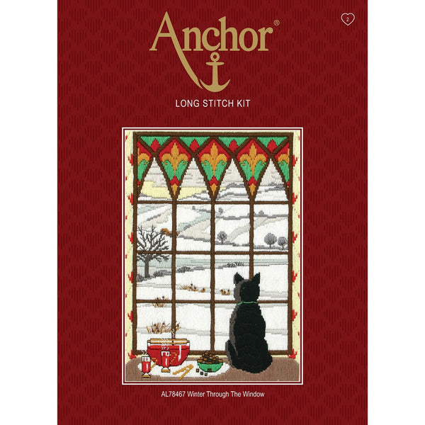 Winter Through The Window AL78467 - Long Stitch Kit by Anchor