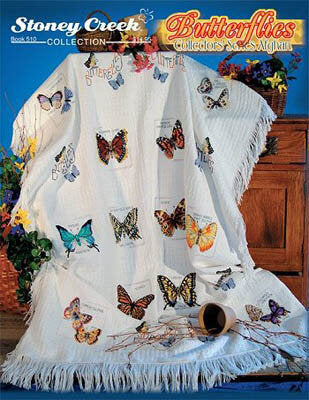 Butterflies - Collectors' Series Afghan by Stoney Creek