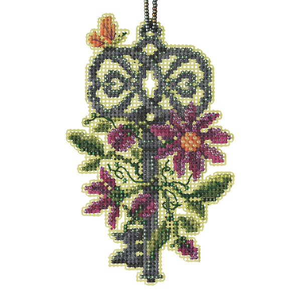 Spring Key - Mill Hill Antique Keys Trilogy Stitched and Beaded Kit (MH19-2111)