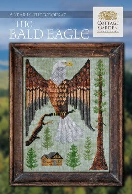 A Year in the Woods Series #7 - The Bald Eagle (CGS-1088) by Cottage Garden Samplings