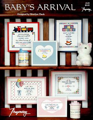 Baby's Arrival Cross Stitch Pattern by Imaginating 130
