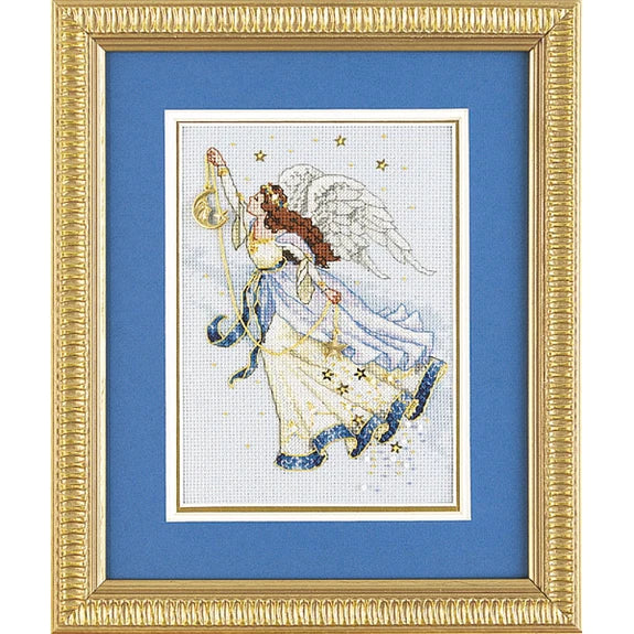 Twilight Angel Petites Cross Stitch Kit 6711 Gold Collection by Dimensions