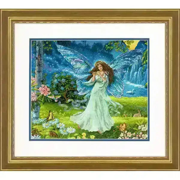 Spring Fairy Cross Stitch Kit 70-35354 Gold Collection by Dimensions