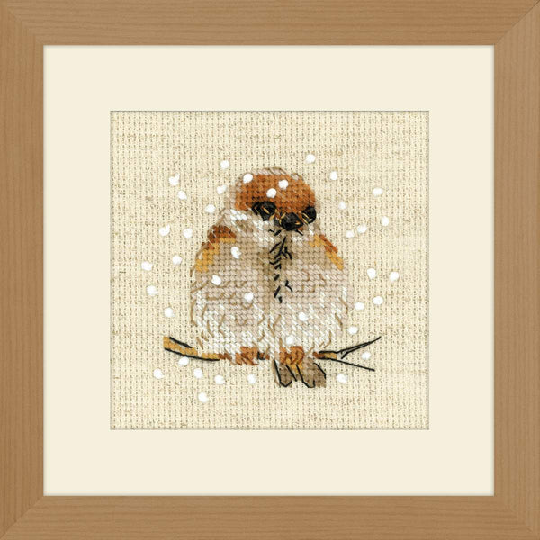 Sparrow - Riolis Cross Stitch Kit 1680