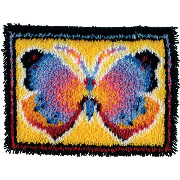 Butterfly Fantasy Latch Hook Kit 426143 by Wonderart