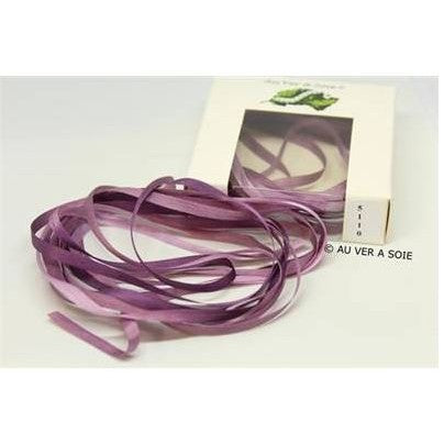 Au Ver a Soie Silk Ribbon Variegated 4mm (3m) - 5110