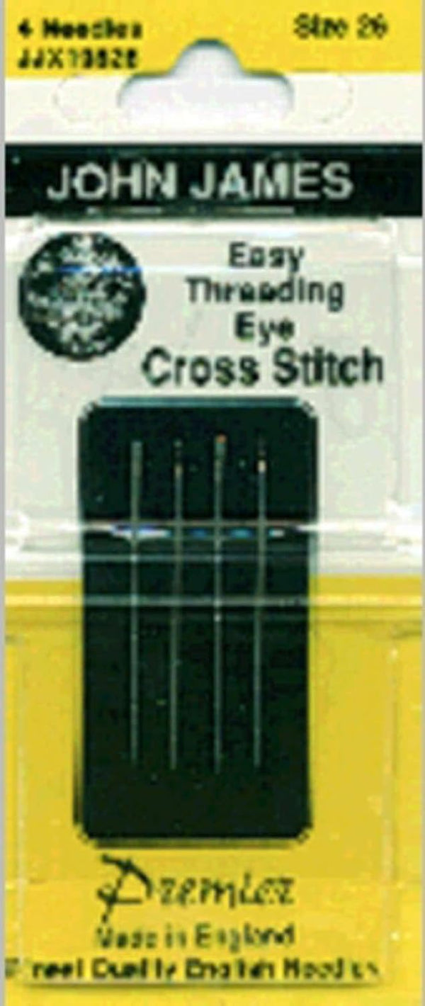 John James Easy Threading Eye Cross Stitch JJX19826