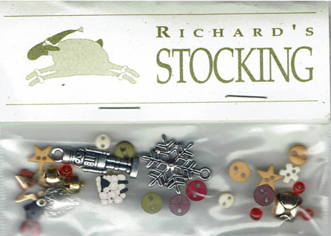 Richard's Stocking Embellishment Pack by Shepherd's Bush