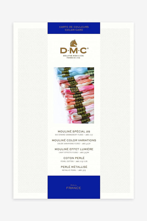 DMC Colour Card - Stranded Cotton