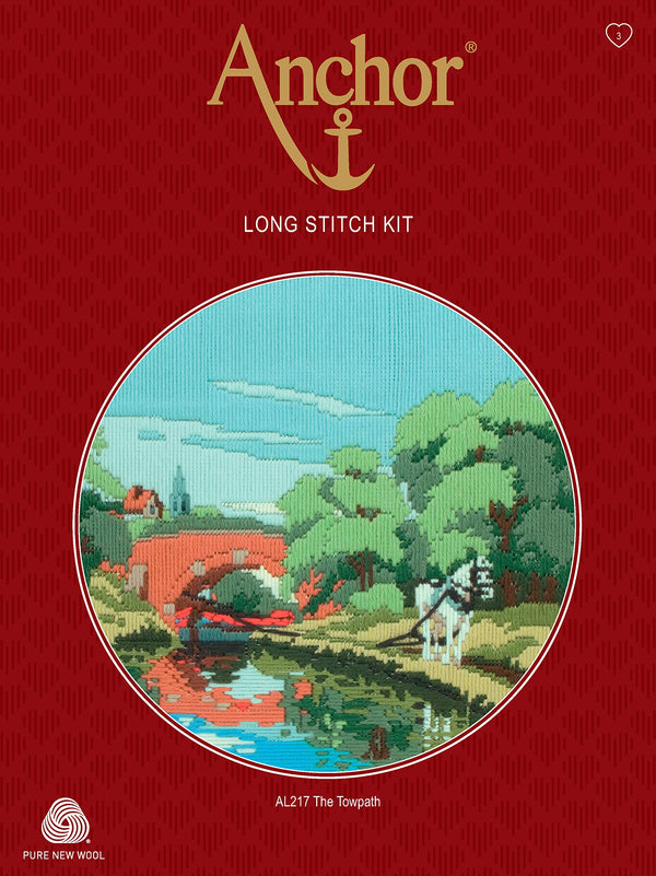 The Towpath Long Stitch Kit AL217 by Anchor