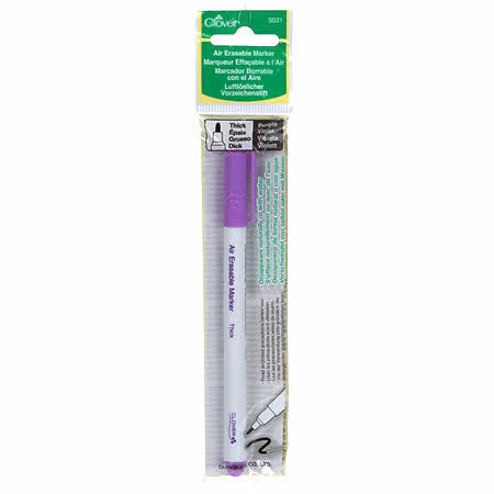 Clover Air Erasable Fabric Marker (Thick) 5031
