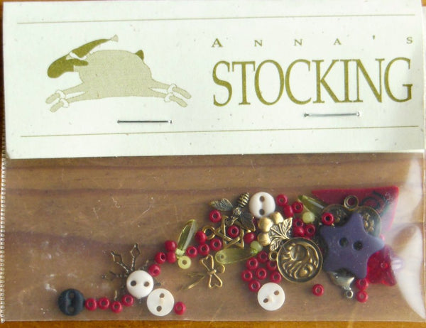 Anna's Stocking Embellishment Pack by Shepherd's Bush