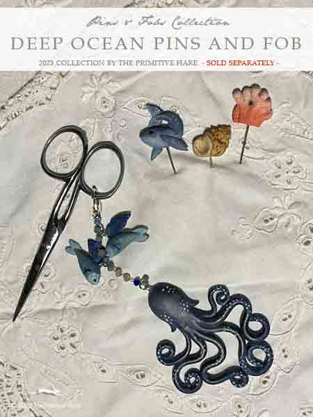 Deep Ocean Octopus Fob by The Primitive Hare