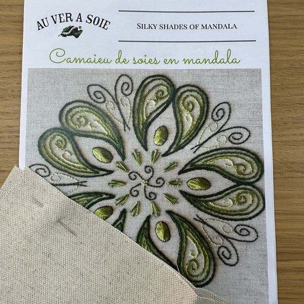 Au Ver A Soie - Silky Shades of Mandala