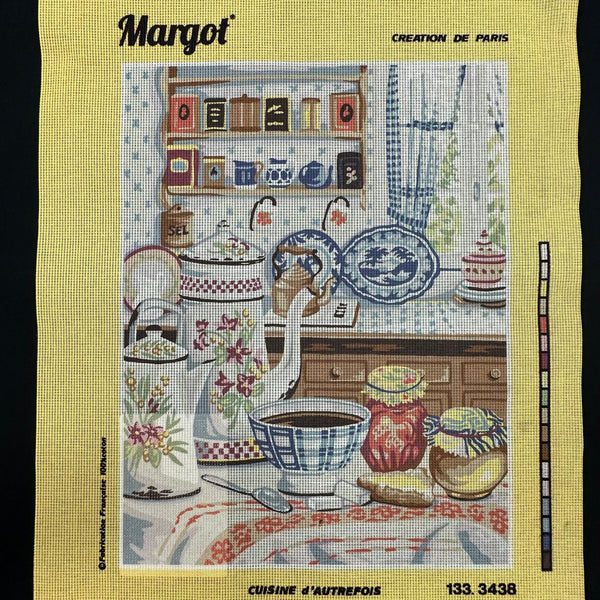 Cuisine d'Autrefois - Tapestry Canvas by Margot Creations de Paris 133.3438