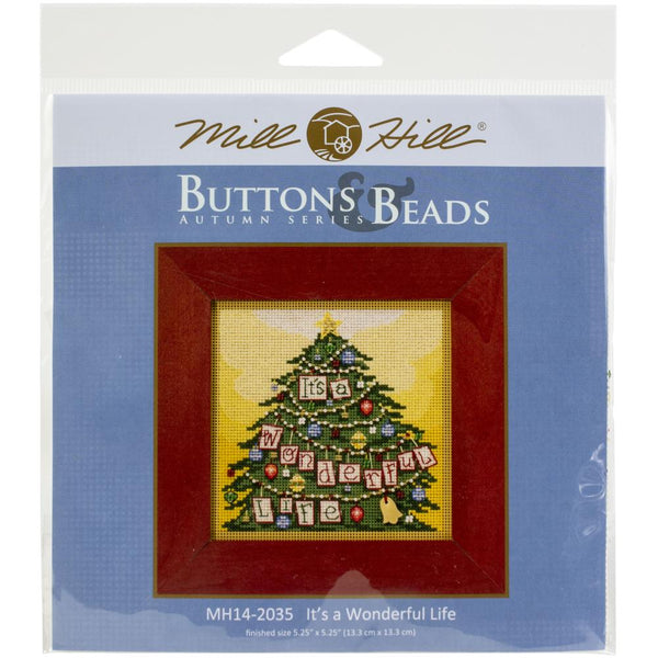 It's a Wonderful Life - Mill Hill Buttons & Beads Cross Stitch Kit (MH14-2035)