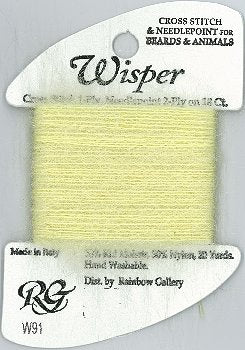 Rainbow Gallery Wisper - New Yellow W91
