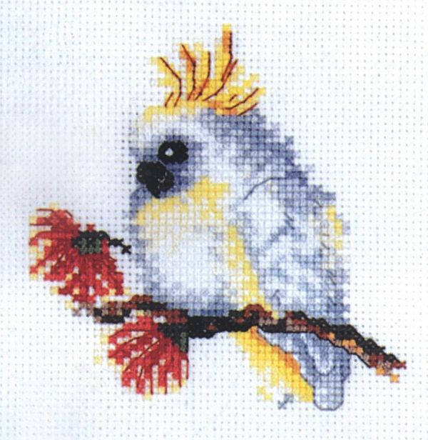 Baby Cockatoo Cross Stitch Kit by DMC