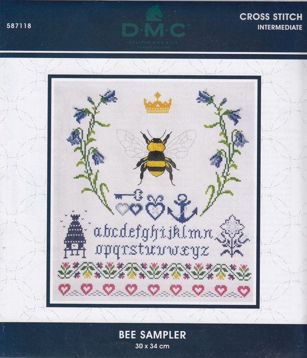 Bee Sampler Cross Stitch Kit 587118 by DMC