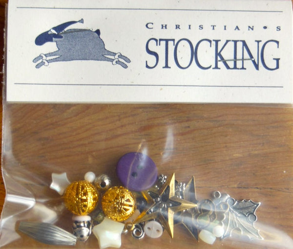 Christian's Stocking Embellishment Pack by Shepherd's Bush