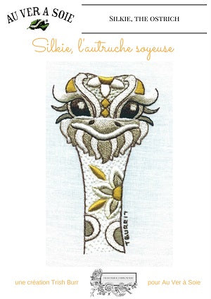 Silkie the Ostrich Kit By Au Ver A Soie
