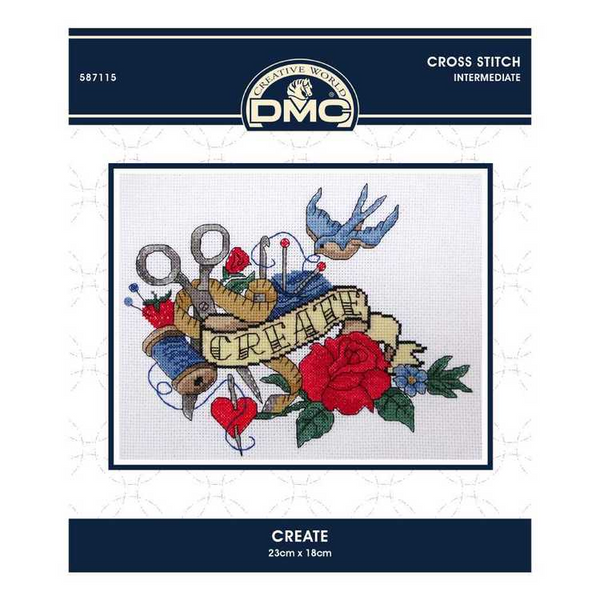 Create Cross Stitch Kit by DMC 587115
