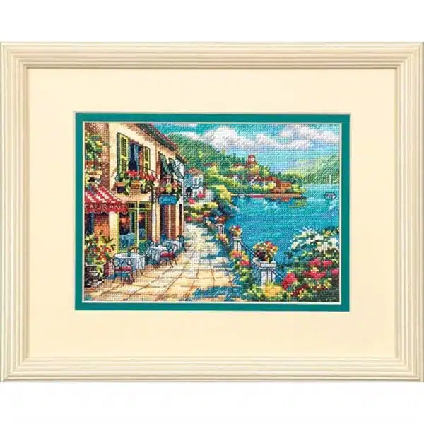 Overlook Cafe - Dimensions Gold Collection Petites Cross Stitch Kit 65093