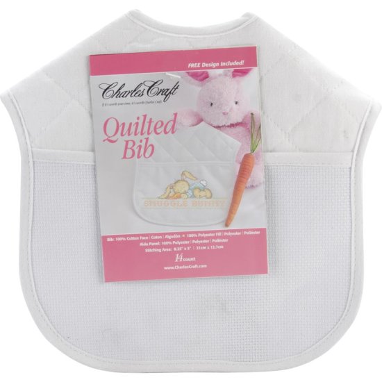 Charles Craft Quilted Bib