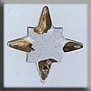 Mill Hill - Glass Treasures - 12108 Crystal Star Gold Tipped