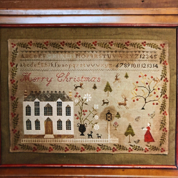 Christmas at Hollyberry Farm Sampler by Stacy Nash Designs