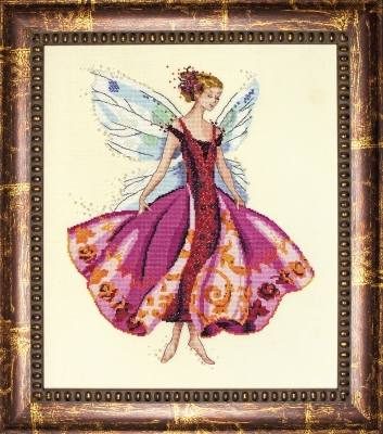 January's Garnet Fairy MD108 by Mirabilia