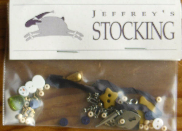 Jeffrey's Stocking Embellishment Pack by Shepherd's Bush