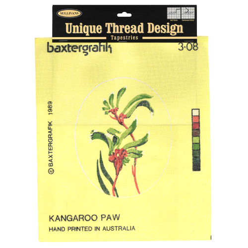 Baxtergrafik Tapestry - Kangaroo Paw (3.08)