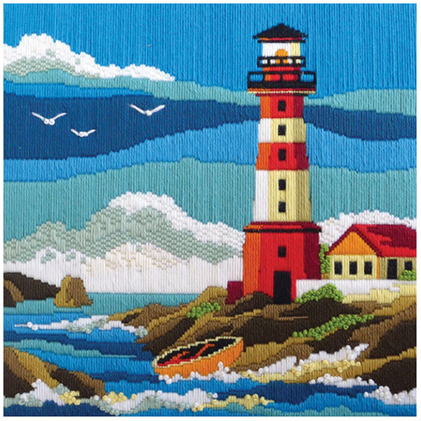 Lighthouse Long Stitch Kit FLS-5026 by Country Threads