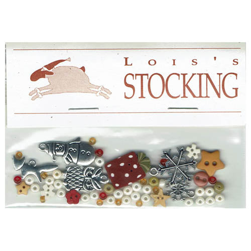 Lois's Stocking Embellishment Pack by Shepherd's Bush