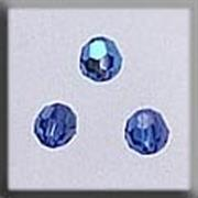 Mill Hill - Crystal Treasures - 13020 Round Bead 4mm Sapphire Ab