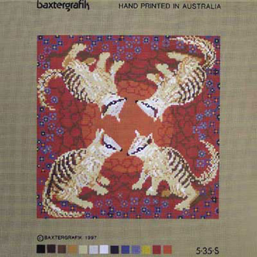 Numbats - Tapestry Canvas by Baxtergrafik 5.35.S