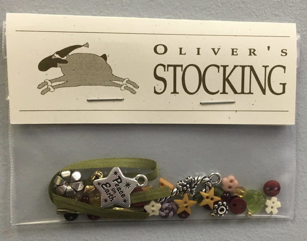 Oliver's Stocking Embellishment Pack by Shepherd's Bush