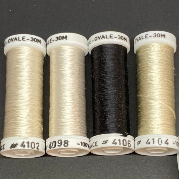 Au Ver a Soie Ovale - Flat Silk (30m) - 4106