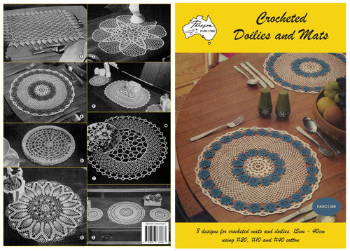 Crocheted Doilies and Mats PARC138R by Paragon